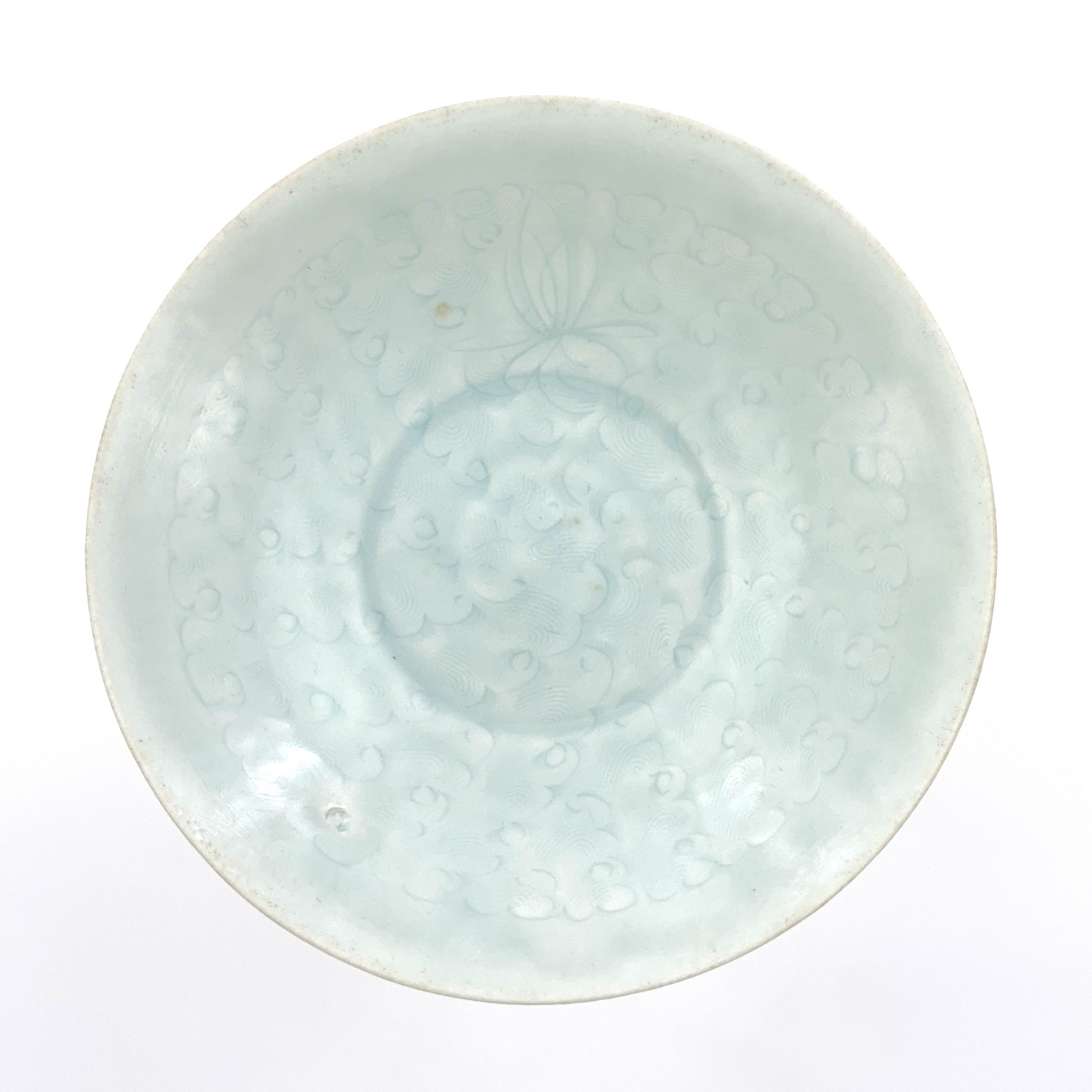 35033	南宋 青白磁 刻花紋 碗  Lot1～53秦峰男収蔵品