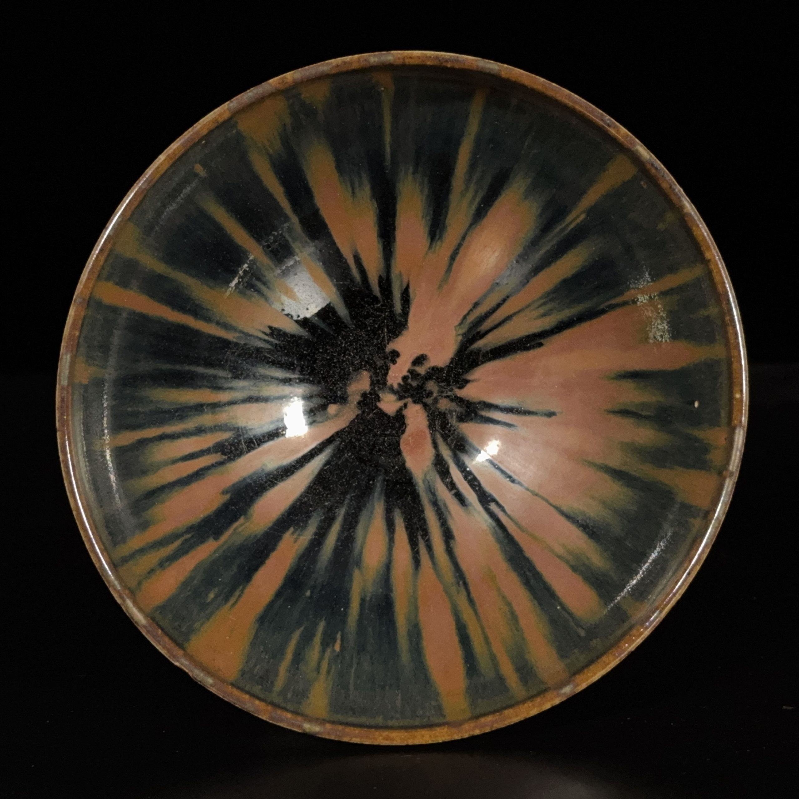 35048	南宋 河南天目碗  Lot1～53秦峰男収蔵品