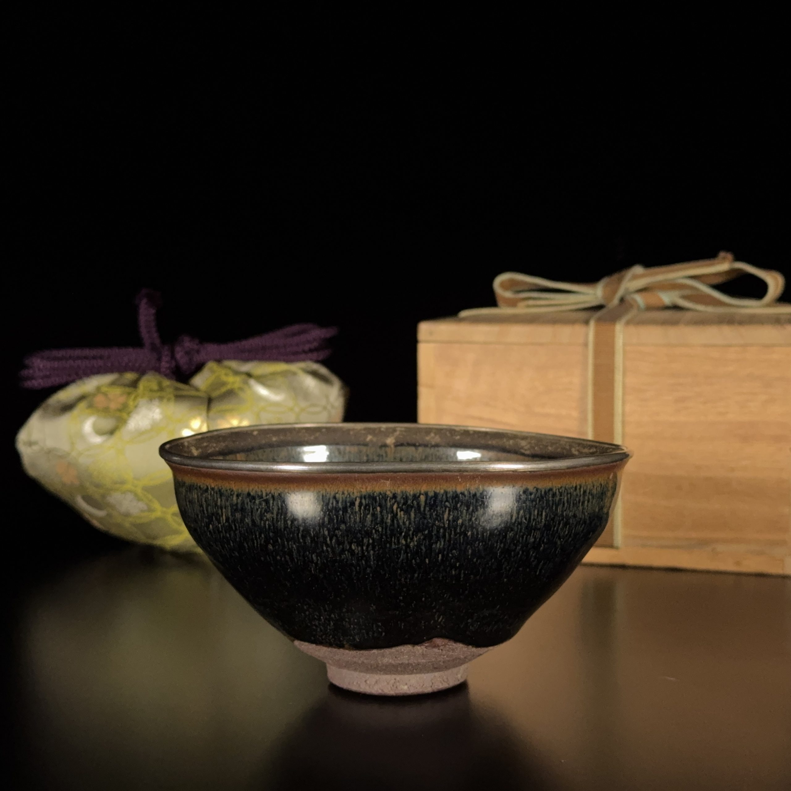 35216	南宋 建窯 禾目天目碗