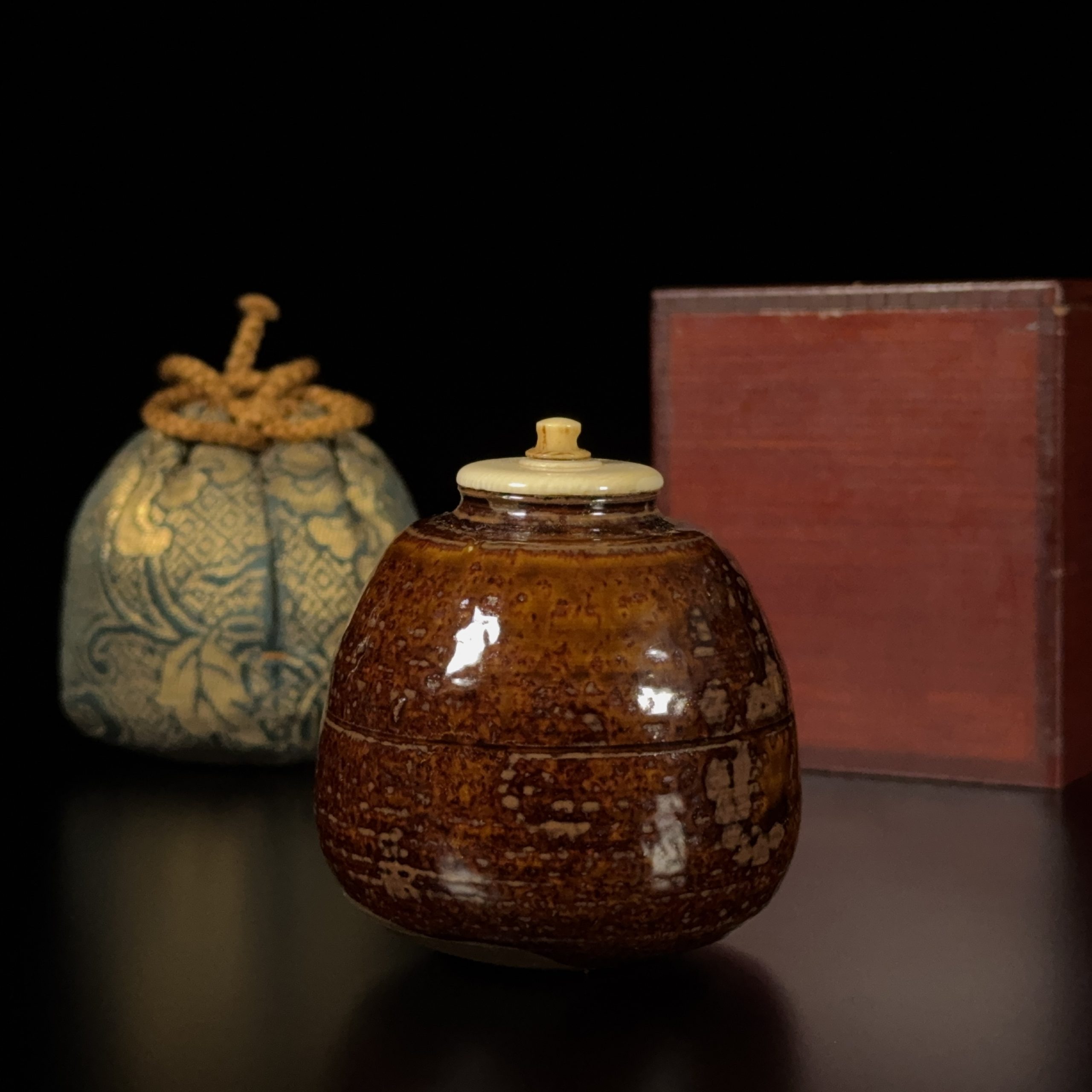 35231	南宋 唐物茶入