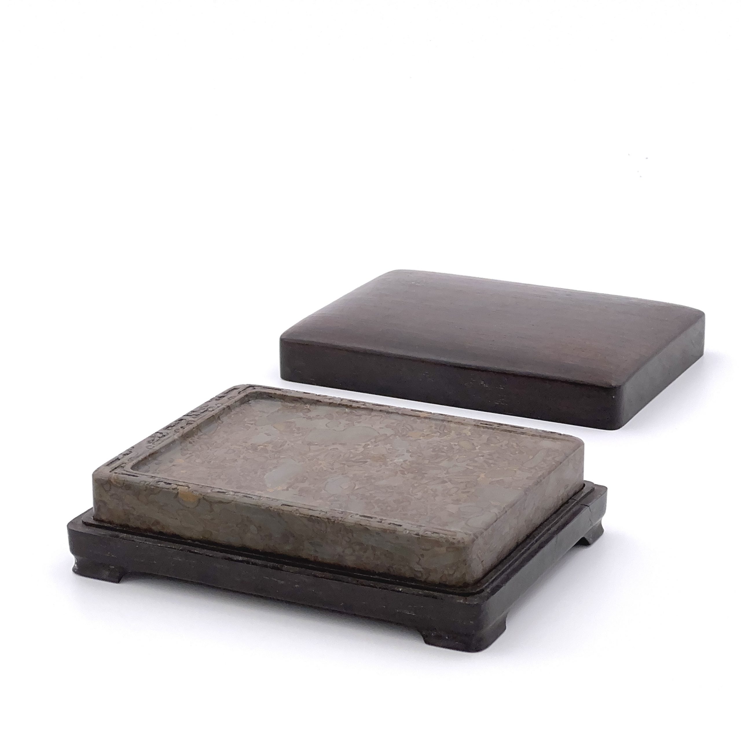 35287	「王文治題」奇石硯