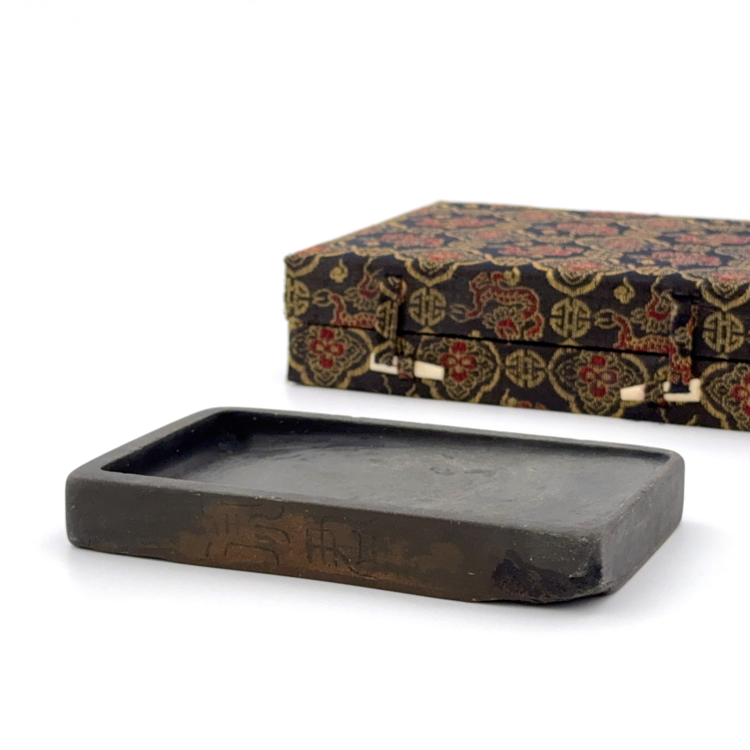 35294	在銘 歙州硯  Lot290～294同一収蔵家