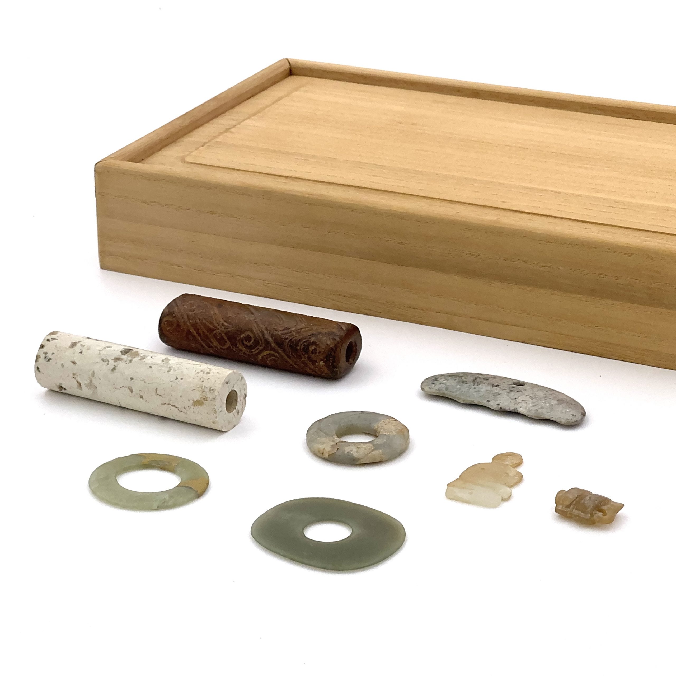 35377	古玉 管玉等 計8件