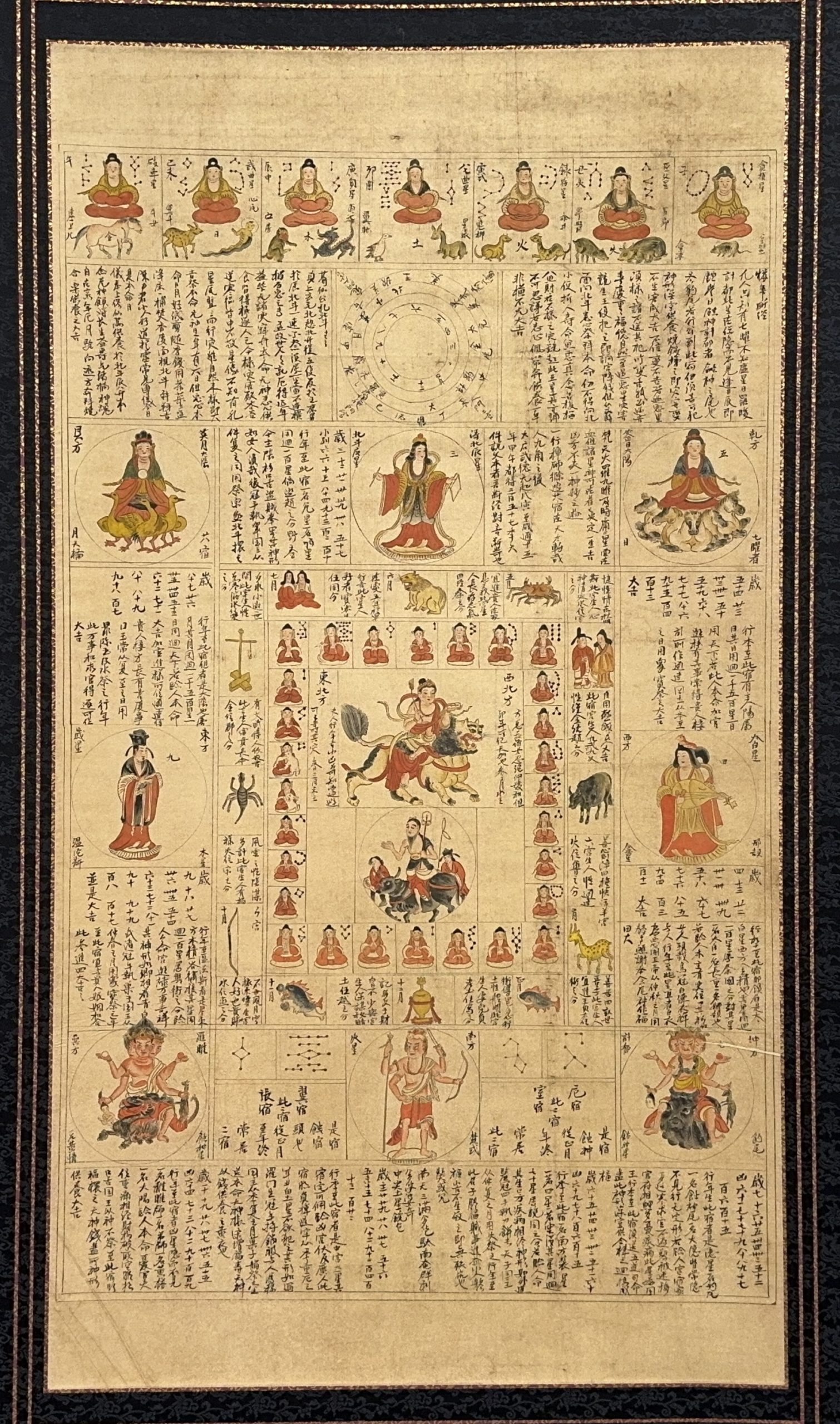 35605	星曼荼羅 軸	108×59㎝