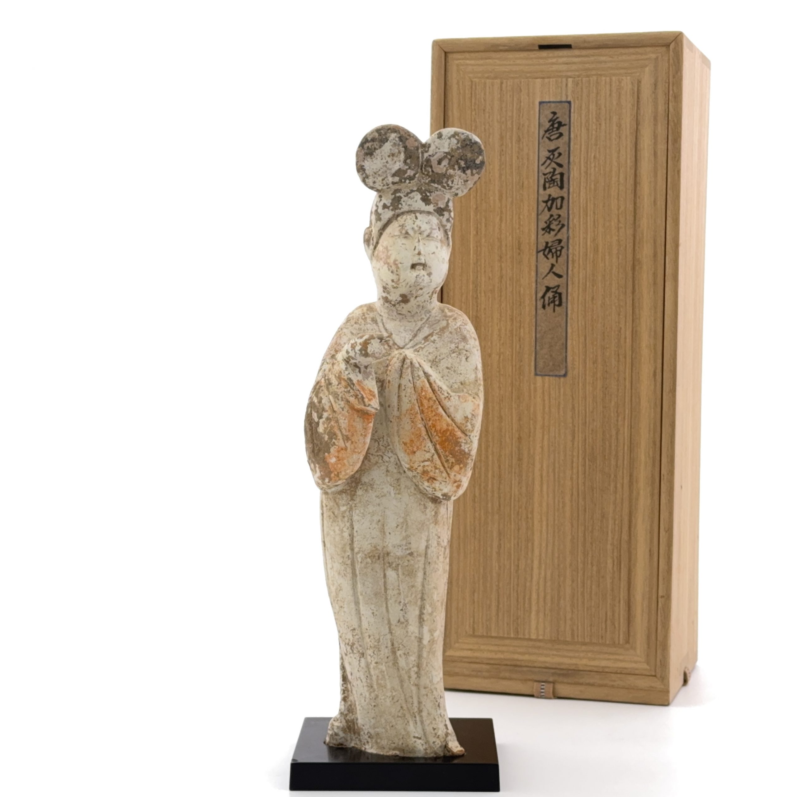 36136	唐 加彩 女人俑