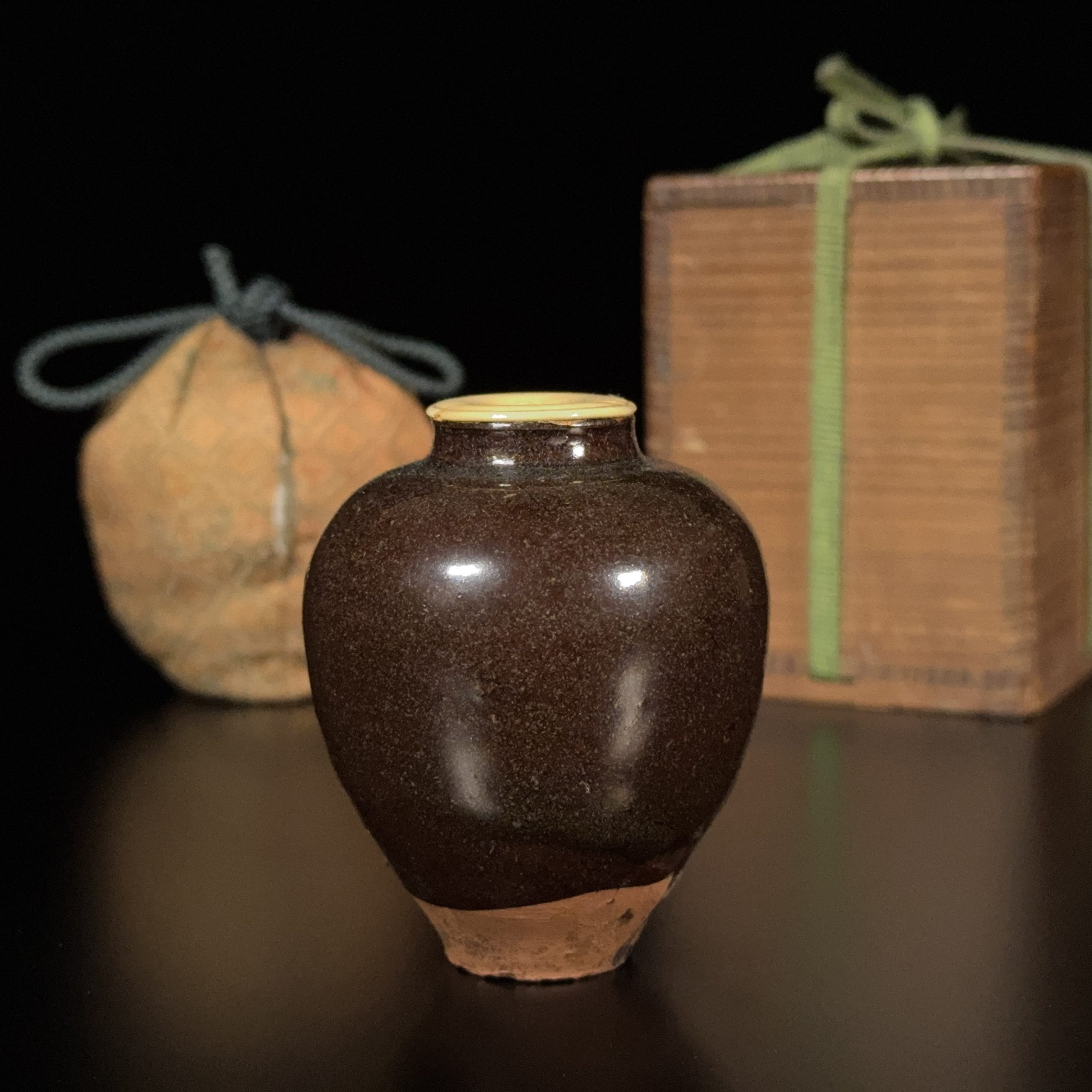 36139	南宋 唐物茶入