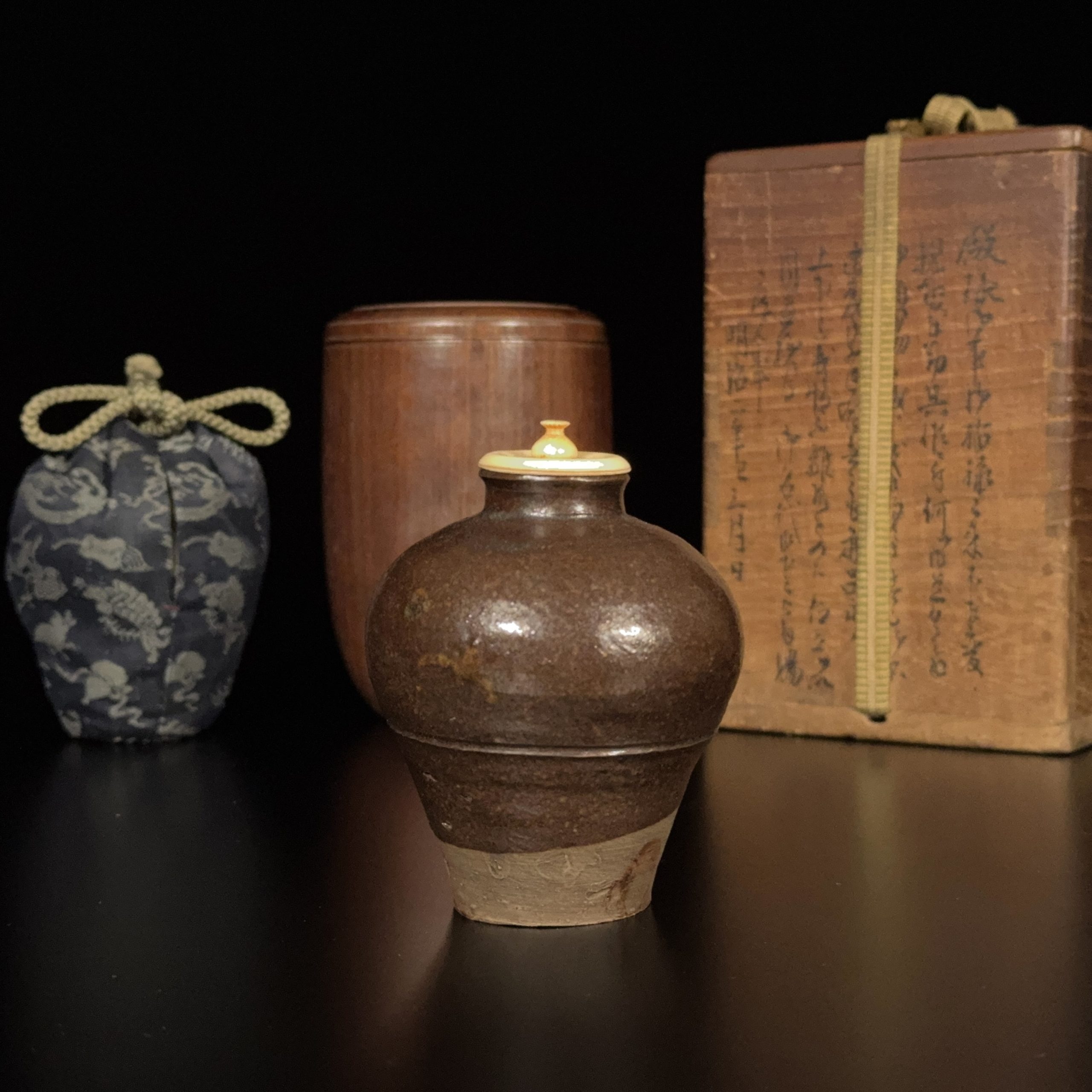 36140	南宋 唐物茶入