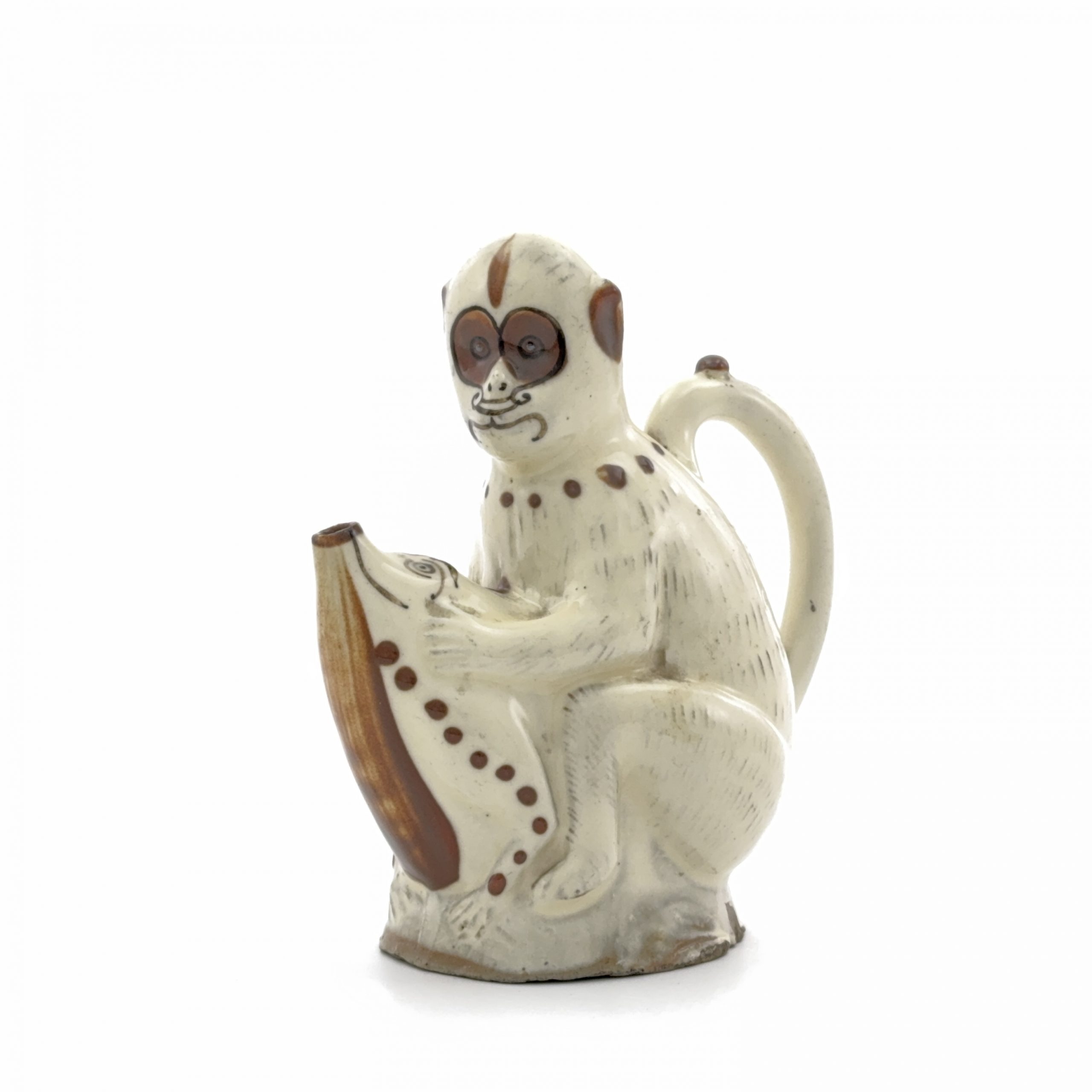 36149	磁州窯 猿形 水注