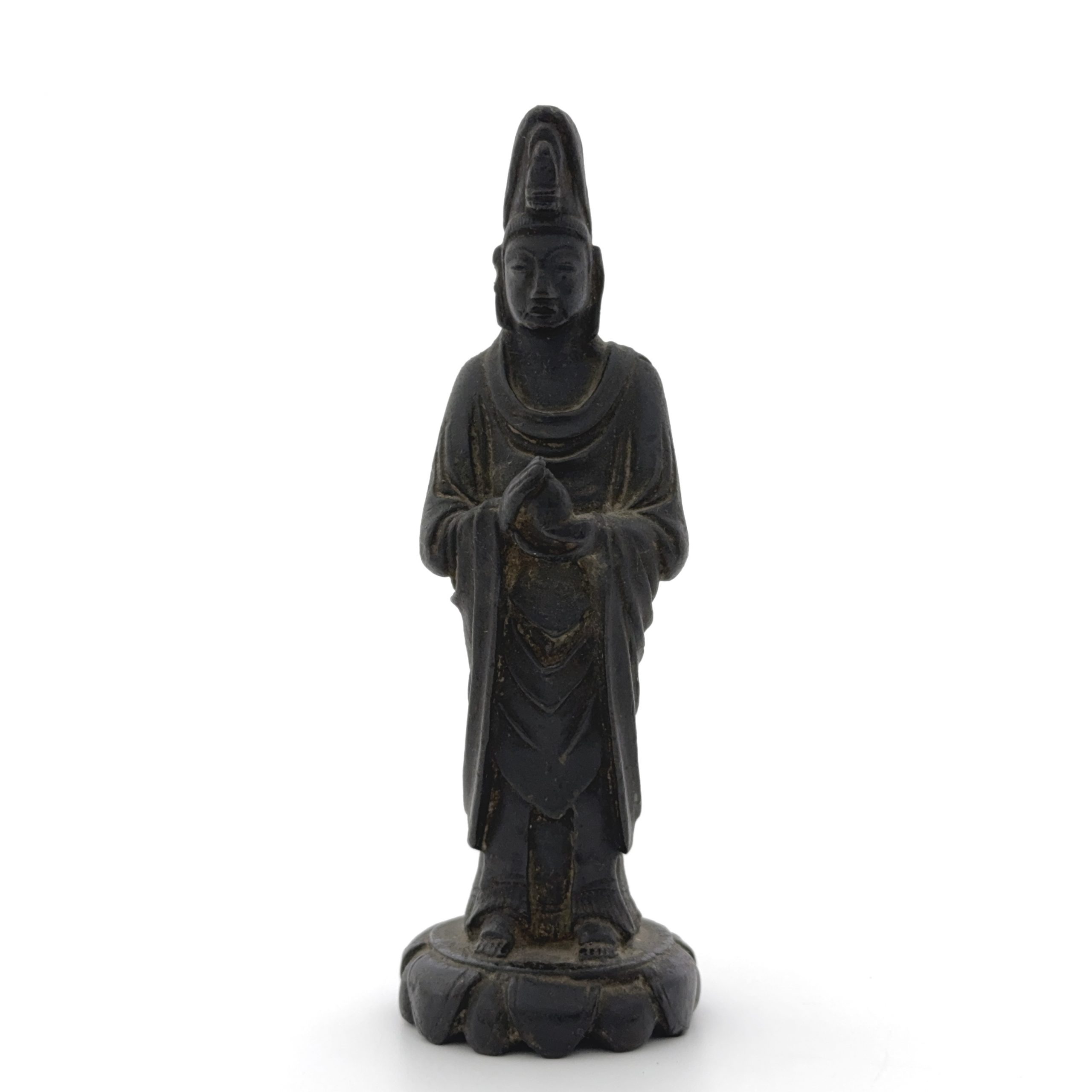 36175	遼 銅 観音立像