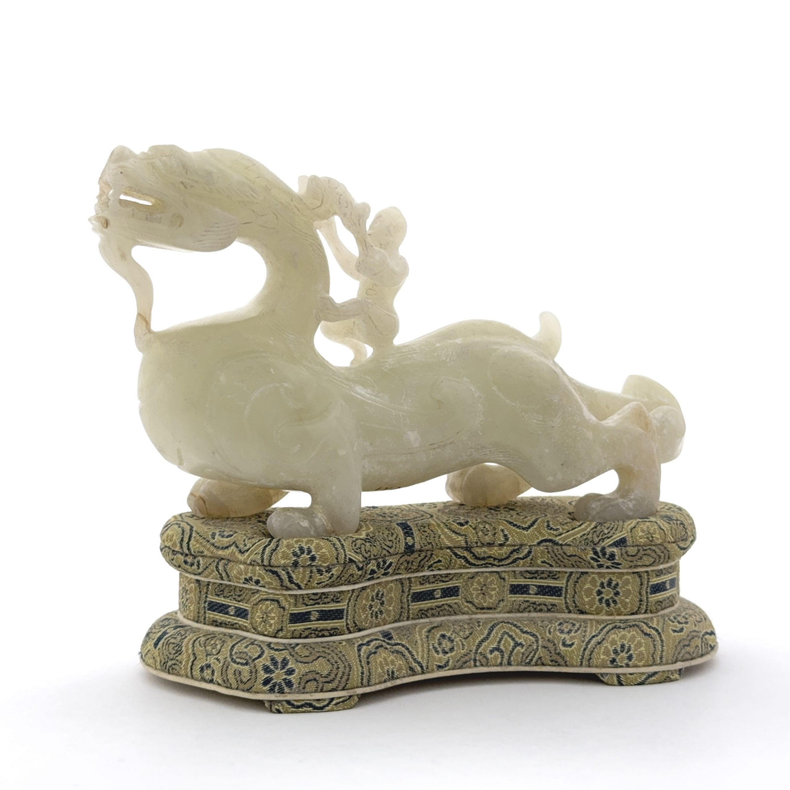 36186	漢 白玉 辟邪