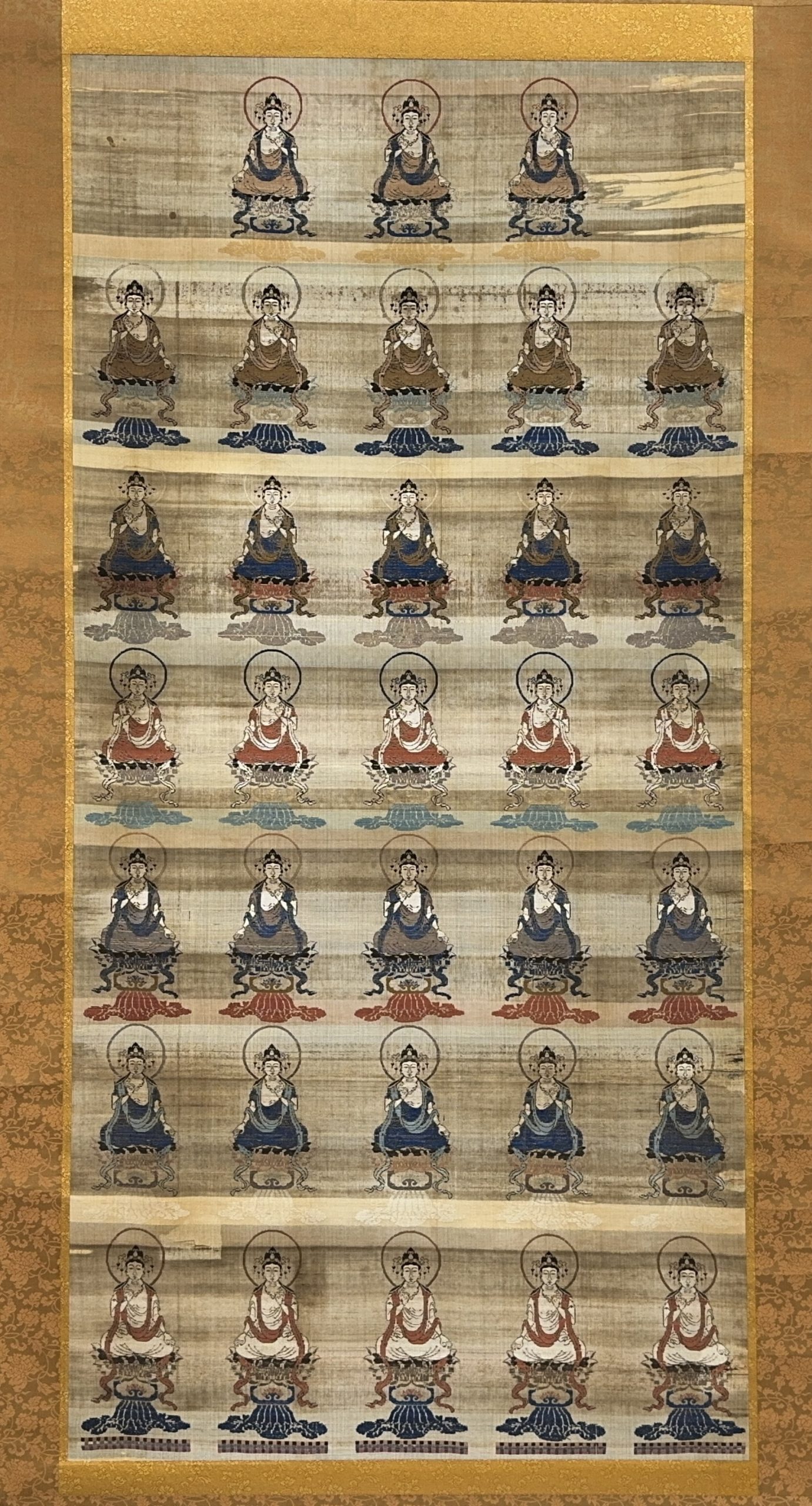 36524	三十三佛 錦 軸	150×70㎝