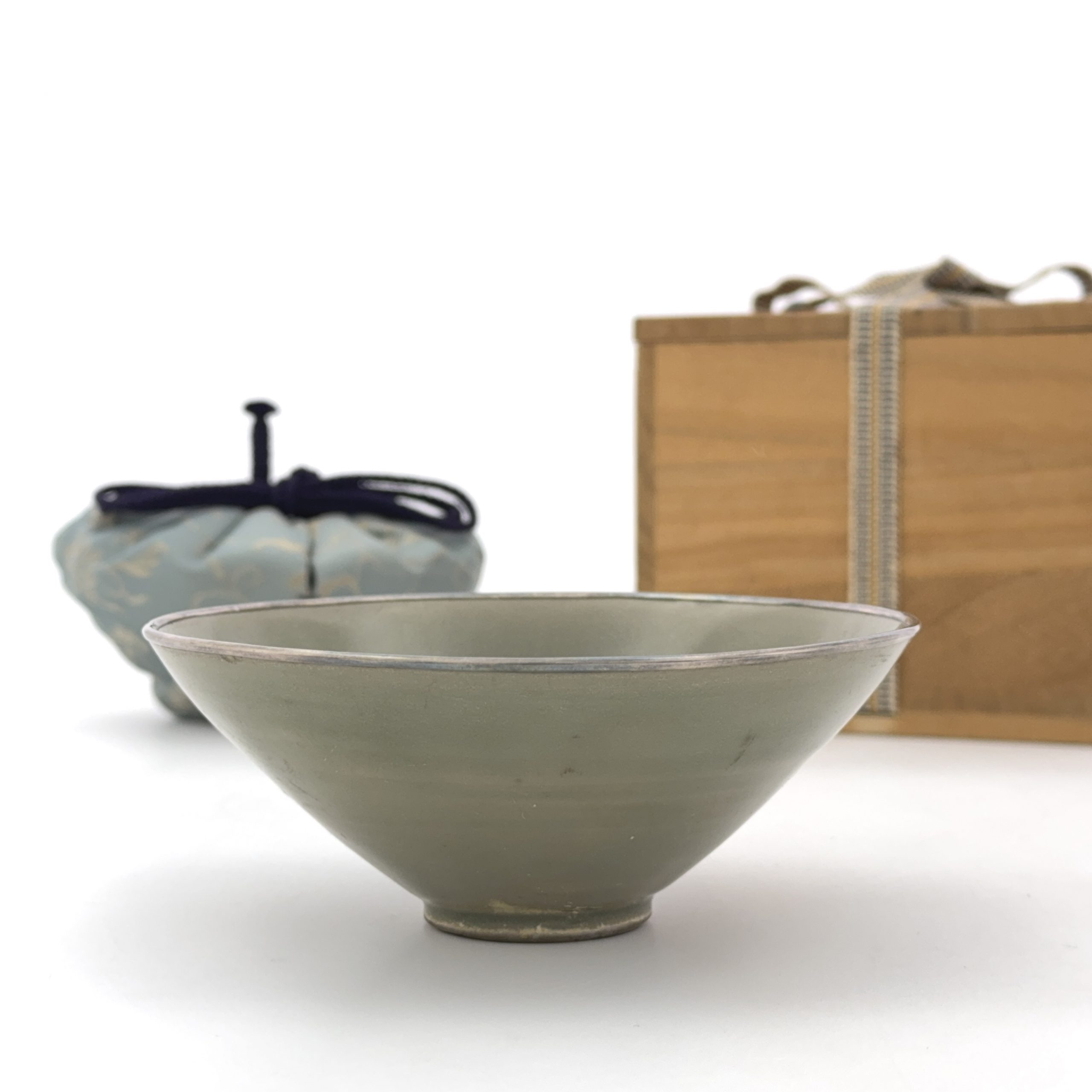 36072	北宋 耀州窯 素紋 天目碗	　