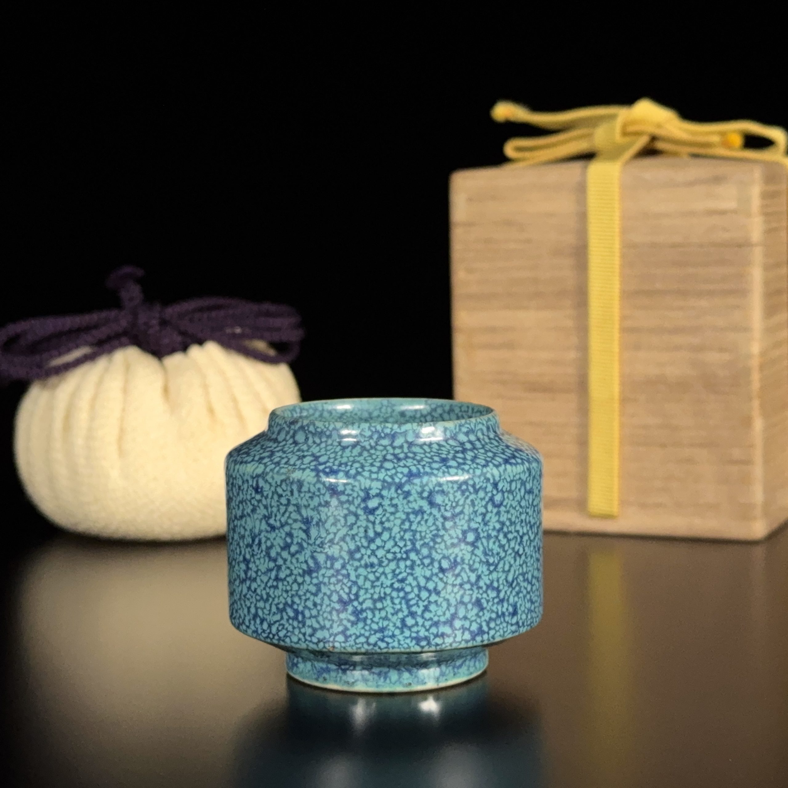 36080	清 爐鈞釉 瓶	　