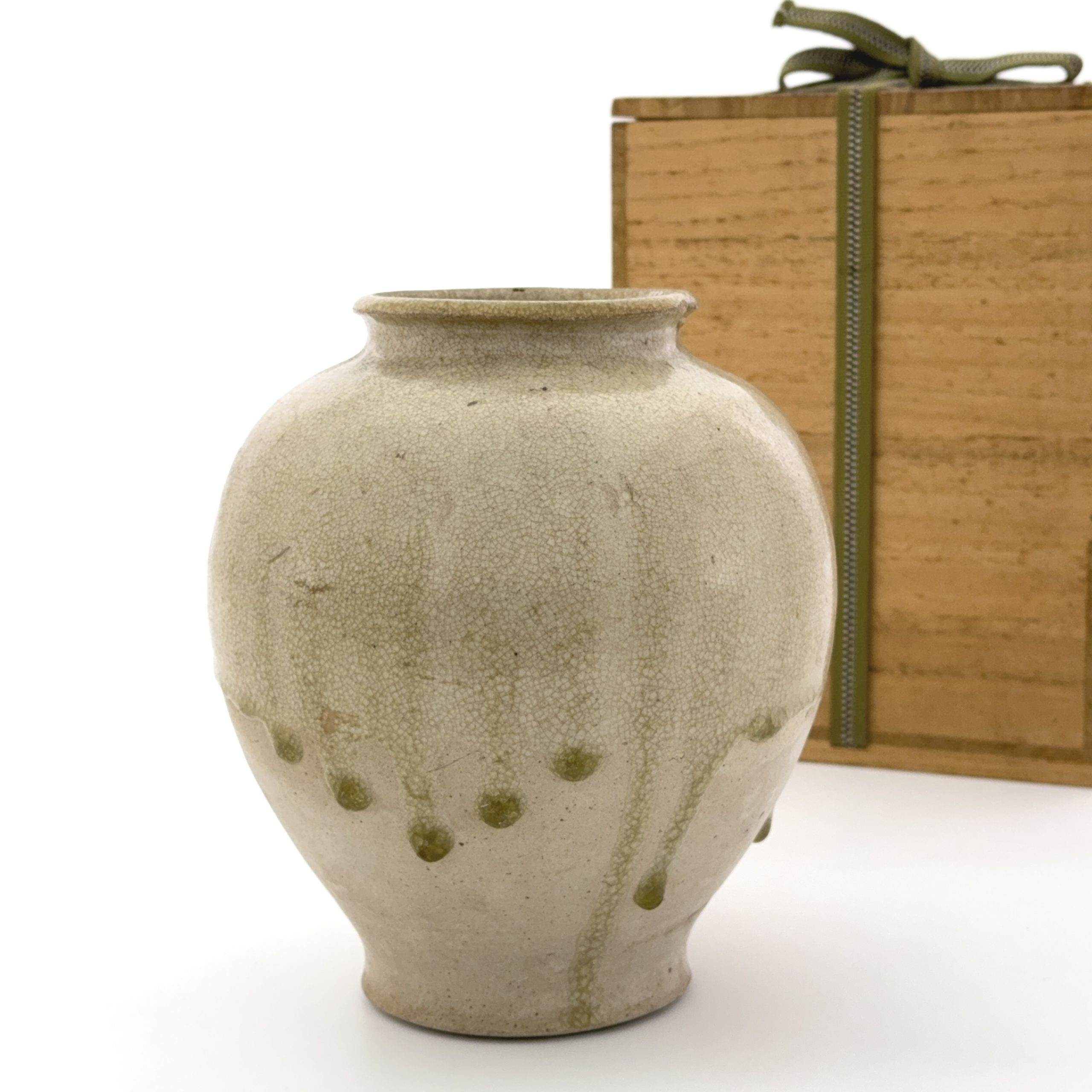 36083	唐 白磁 瓶	　