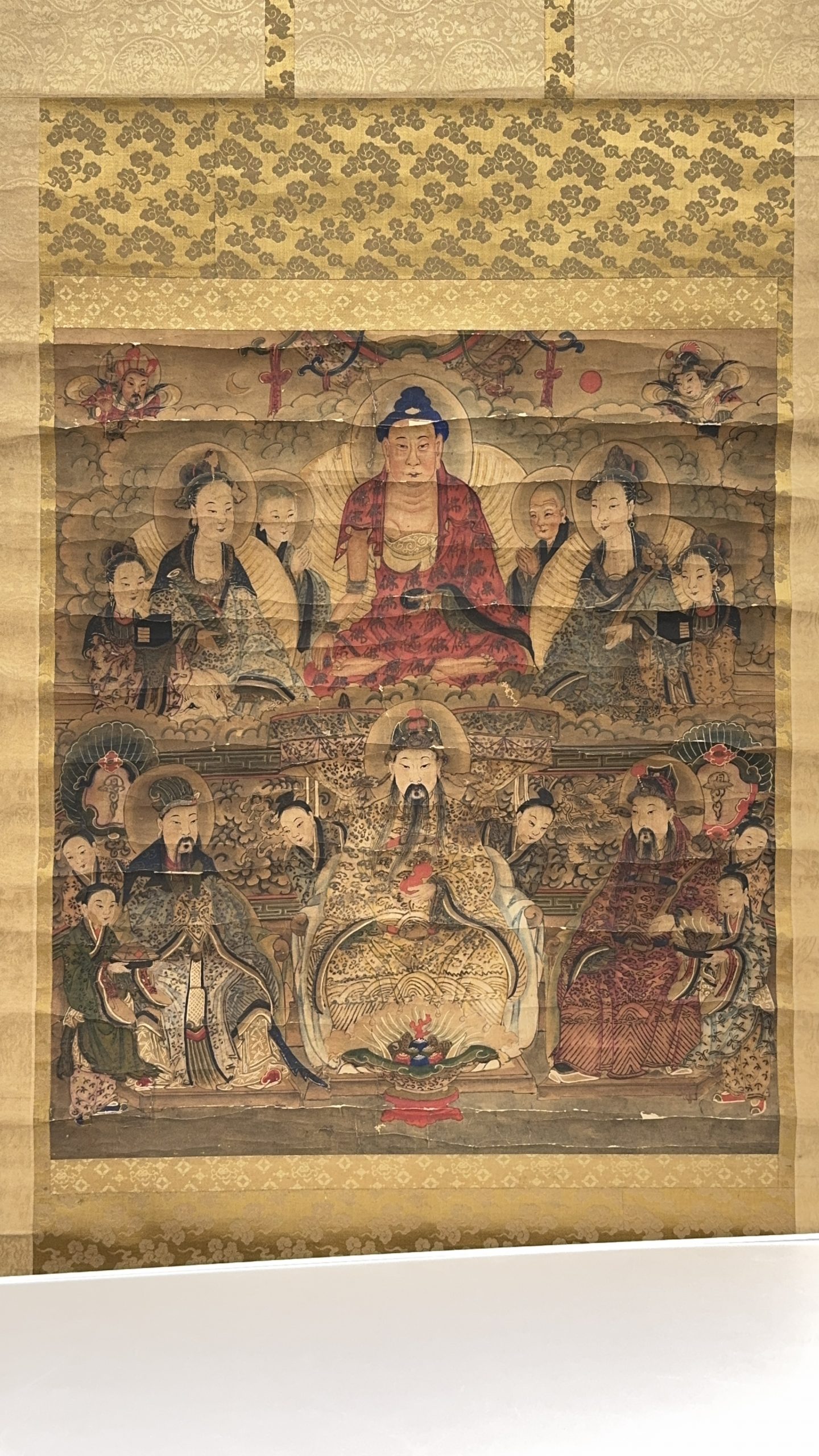 37553	佛画 軸	69×60㎝